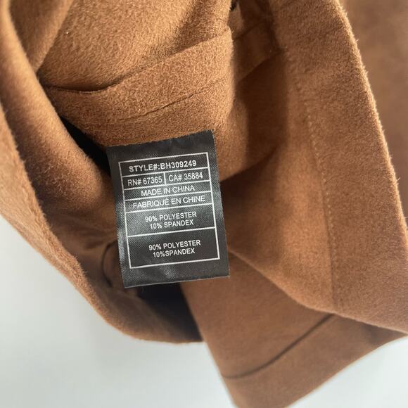 BB DAKOTA Skirt Size 0 Faux Suede Steve Madden Country Western Cowgirl Cowboy - Picture 15 of 16